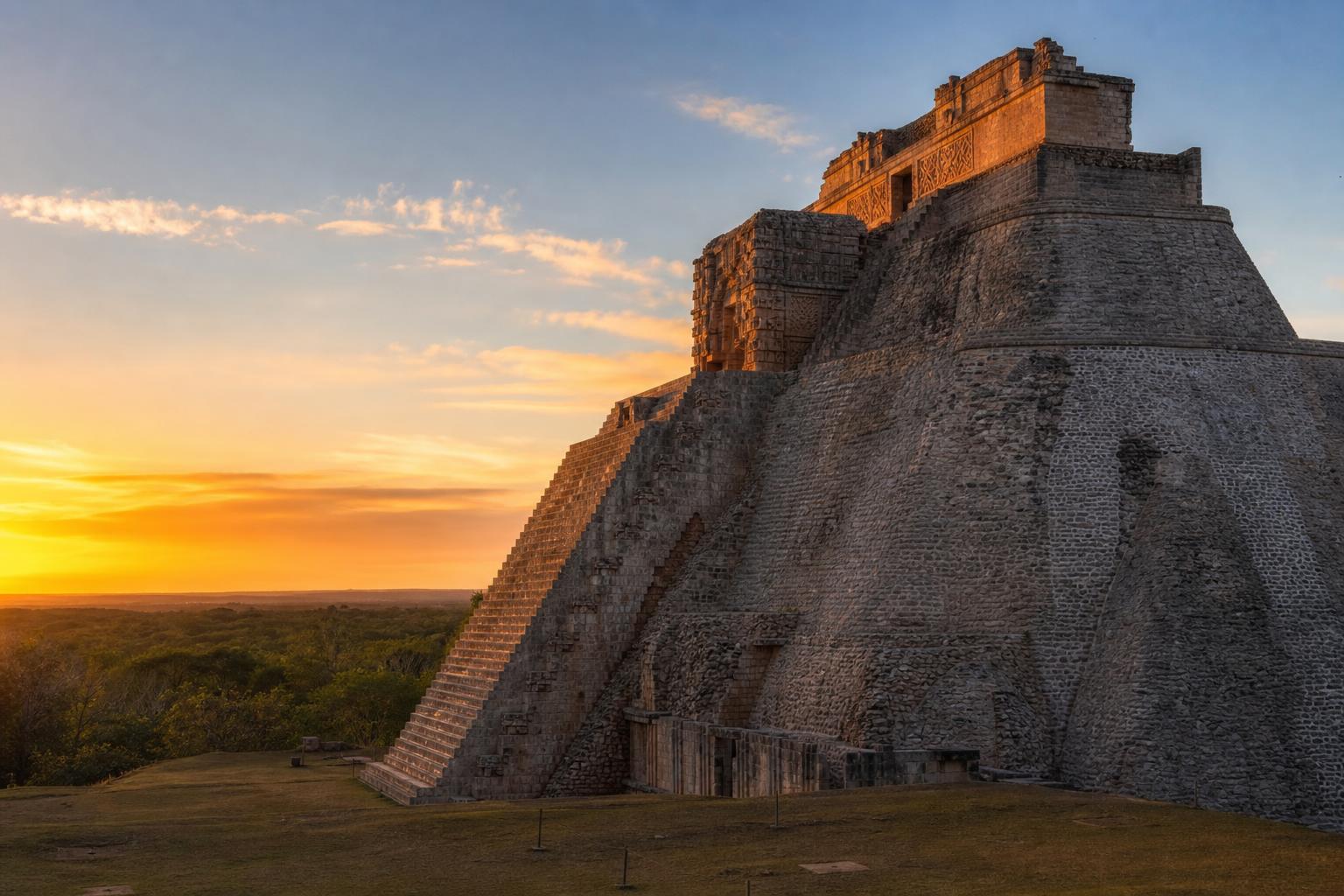 Uxmal i czekolada Majów